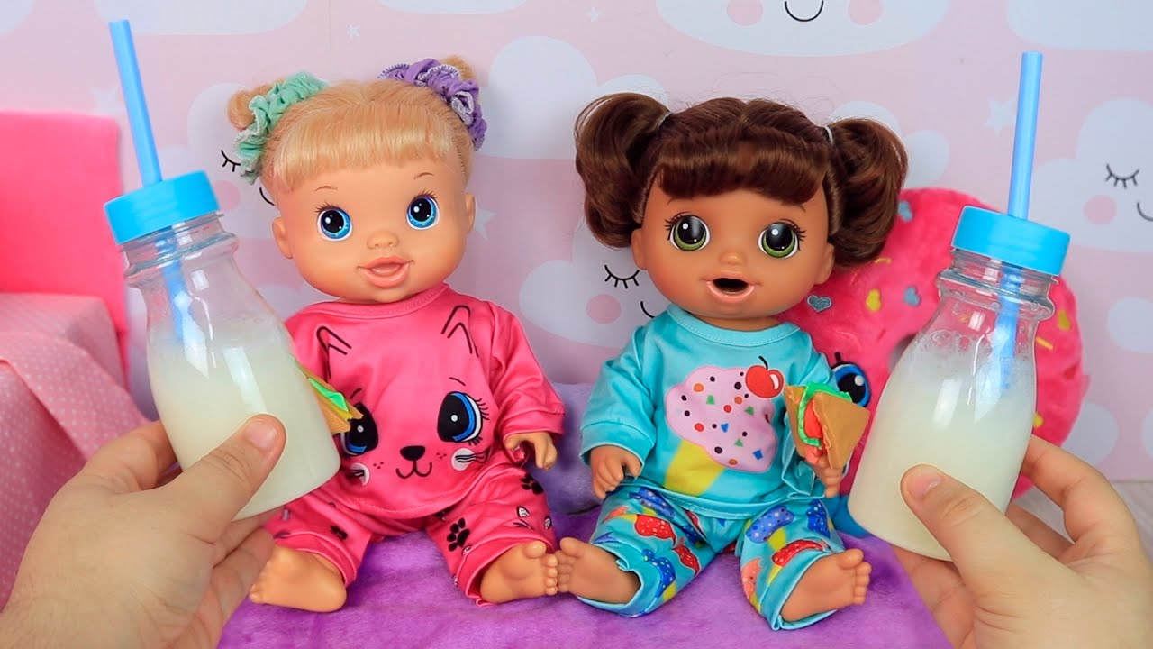 ROTINA DAS BABY ALIVES NO SÁBADO DE MANHÃ!