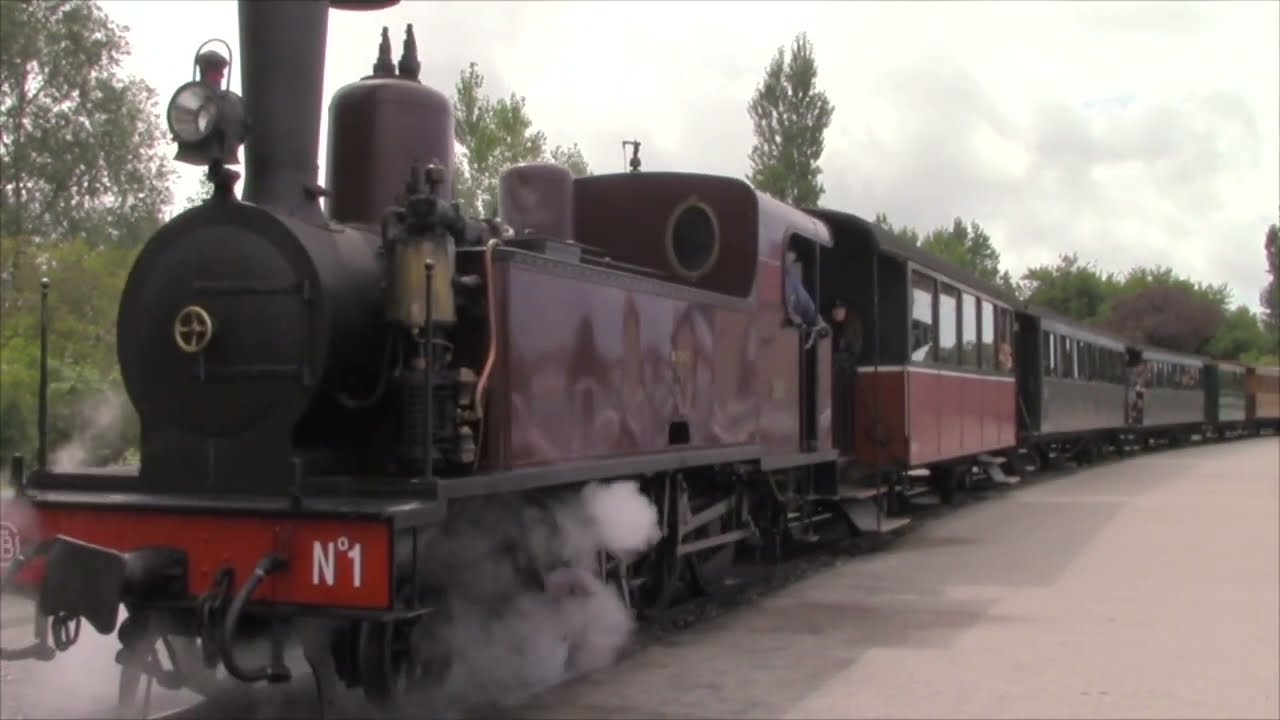 Chemin de fer de la baie de somme - Fête de la gare entre Le Crotoy, Saint Valery et Cayeux
