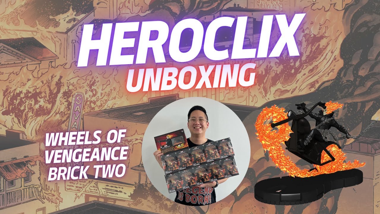 HeroClix - Unboxing - Wheels of Vengeance Brick Two