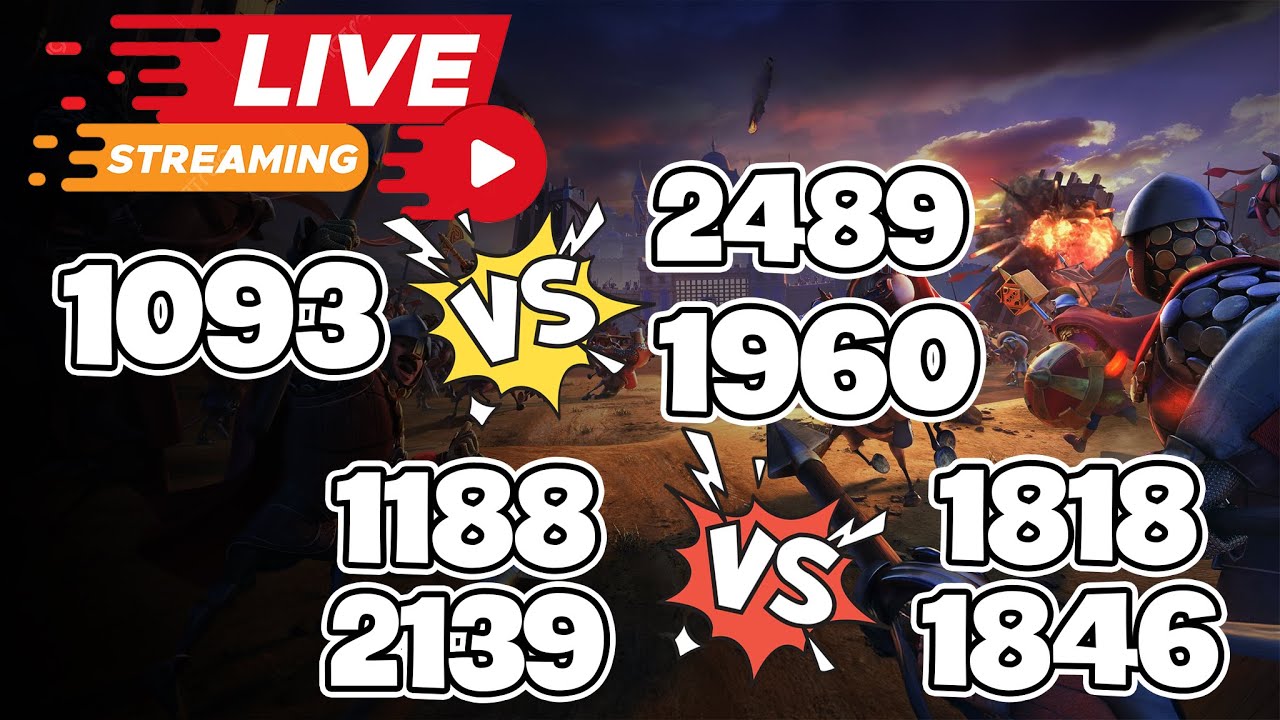 Hell KVK, pass7 open : 1093 vs 2489 + 1960.  1188 vs 1818 + 1846