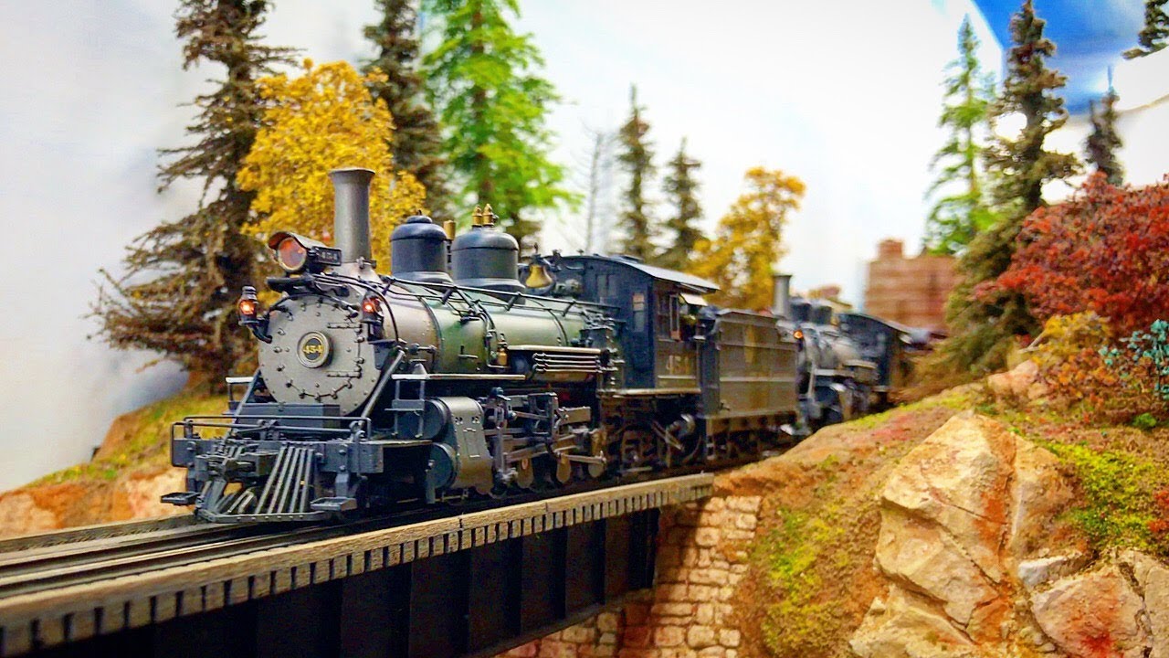 One Of The Finest and Most Detailed Model Railroad Layout