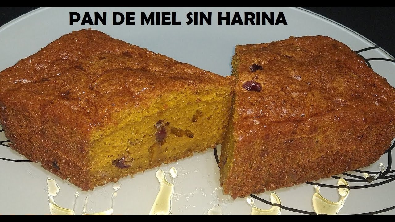 PAN COMO NUBE DE MIEL SIN HARINAS NI LACTEOS, EXQUISITO Y DELICADO