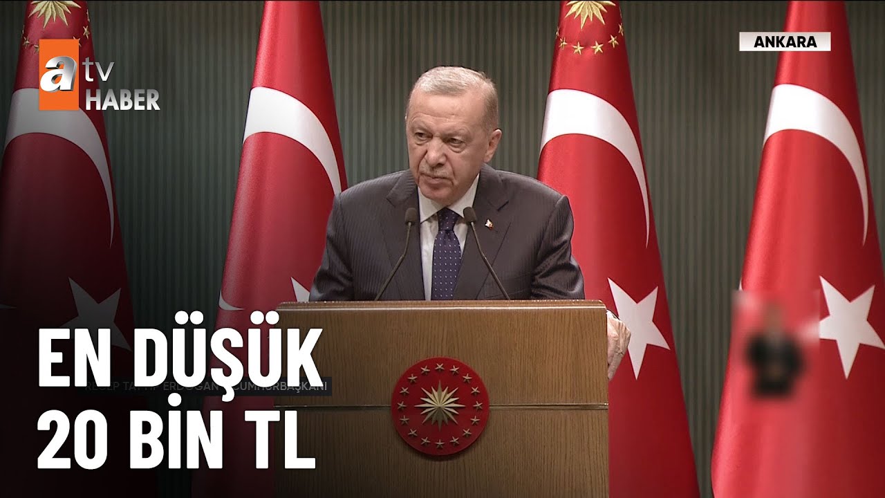 En düşük emekli maaşı 20 bin TL - atv Ana Haber 9 Ocak 2026