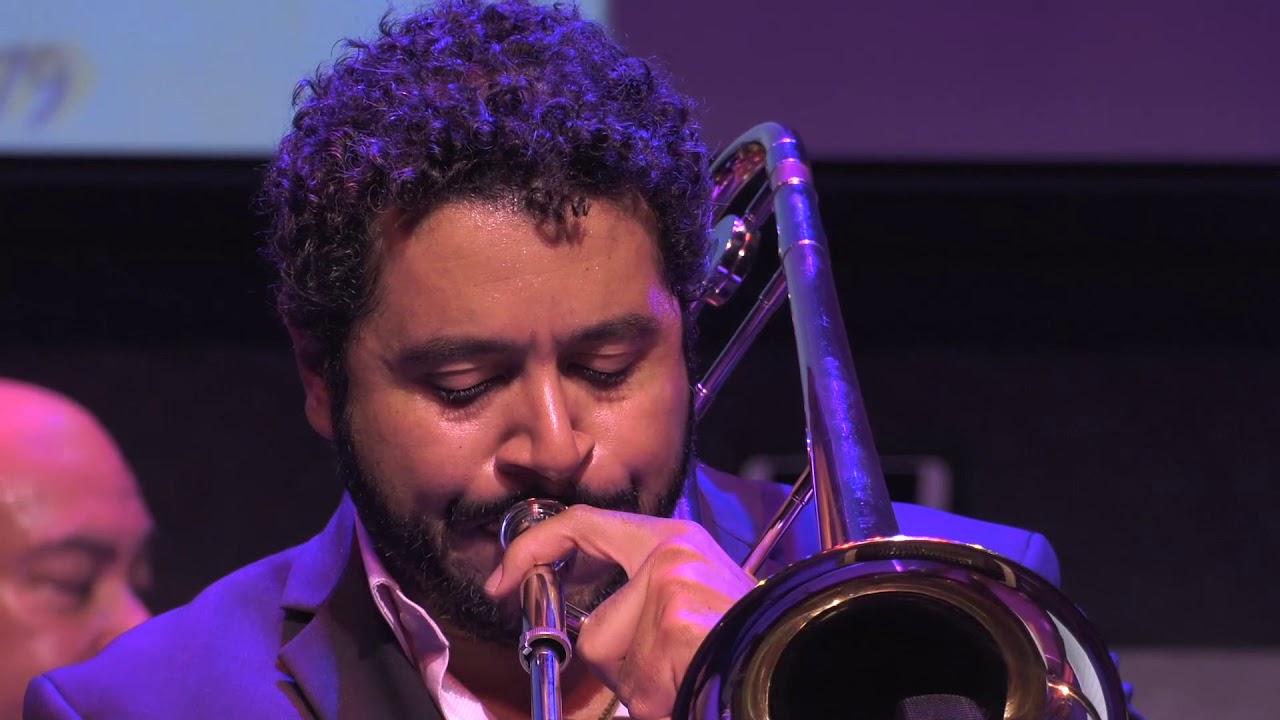 Doug Beavers Titanes del Trombón, canta Jeremy Bosch - “Barra Limpia”, Vaya! ’63 Lincoln Center