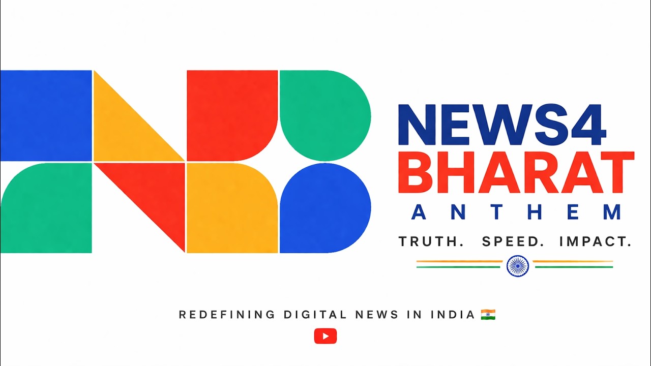 News4Bharat Anthem | Redefining Digital News in India 🇮🇳 #anthem #viral