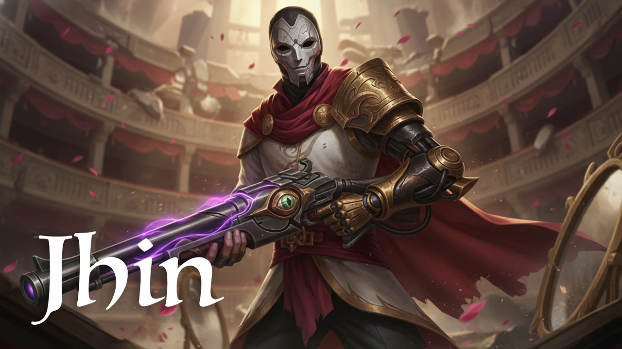 완벽한 4중주 🎭 진(Jhin) 전용 브금: 심장을 멎게 하는 암살의 미학 | Jhin Gaming BGM