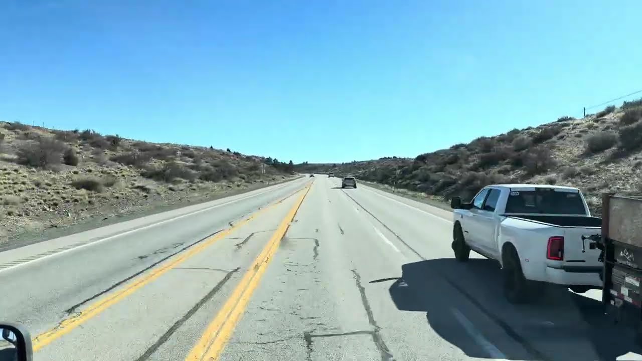 🦬🏔️Gardnerville, NV - Bishop, CA / US-395 South (Nevada & California ) 