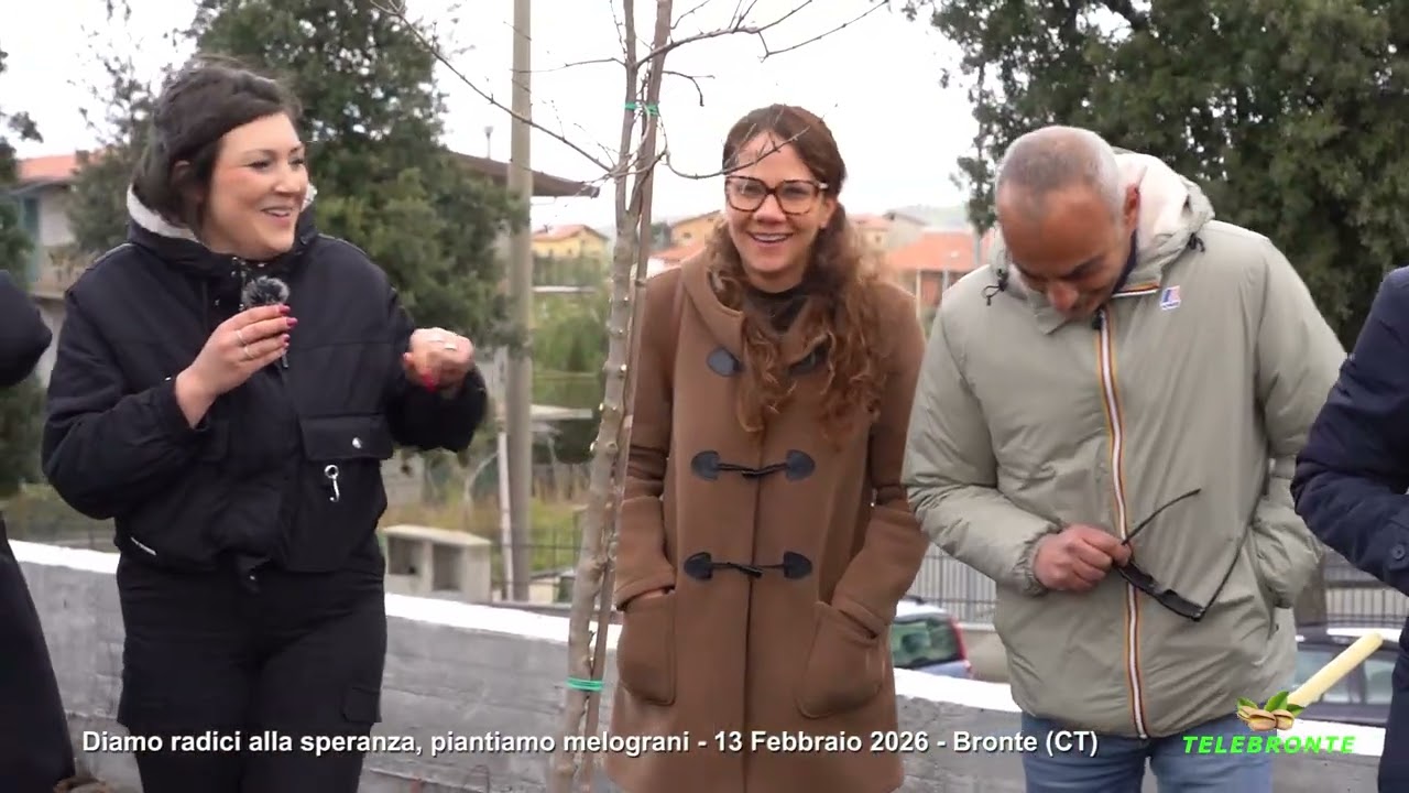 Diamo radici alla speranza, piantiamo melograni - 13 febbraio 2026 - Bronte (CT)