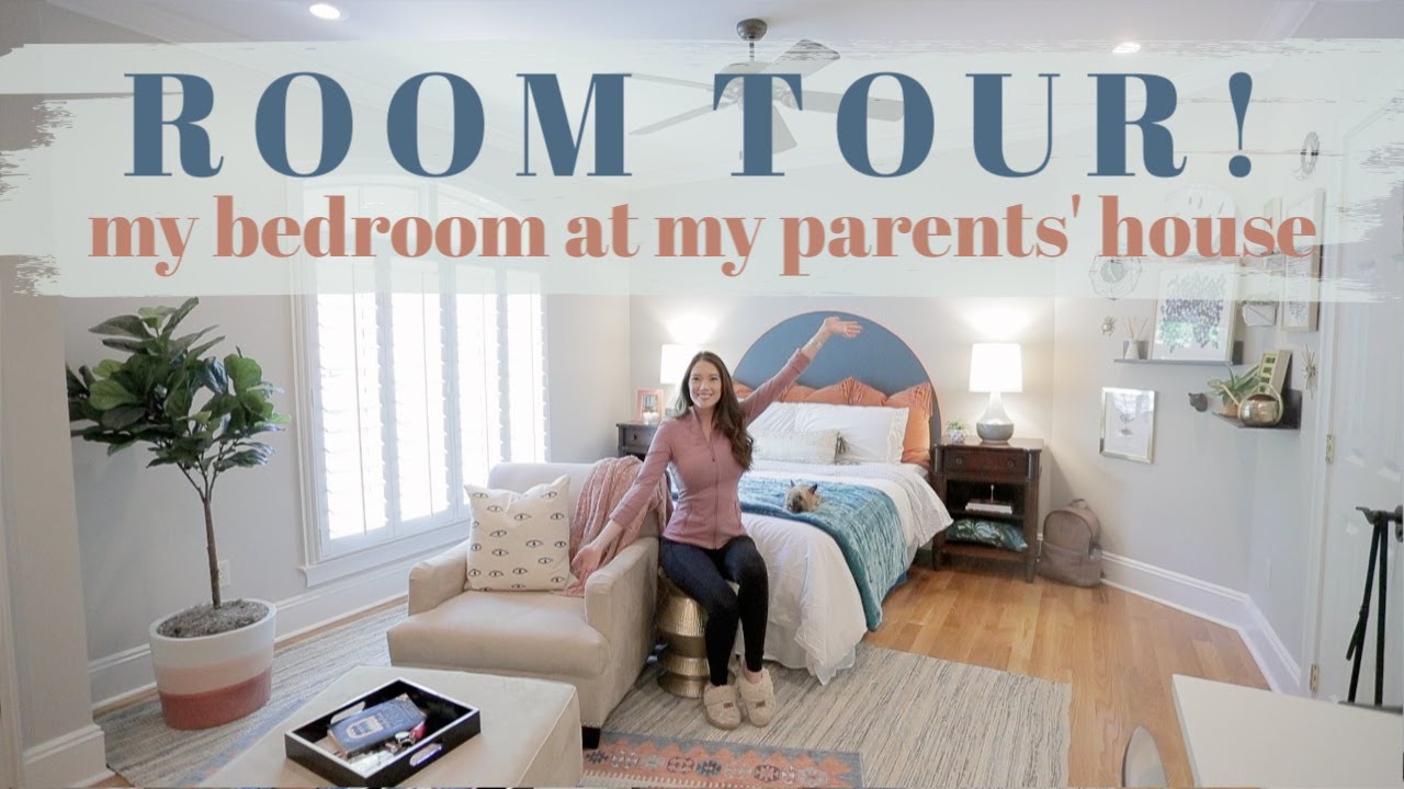 ROOM TOUR! My Bedroom at My Parents' New House!