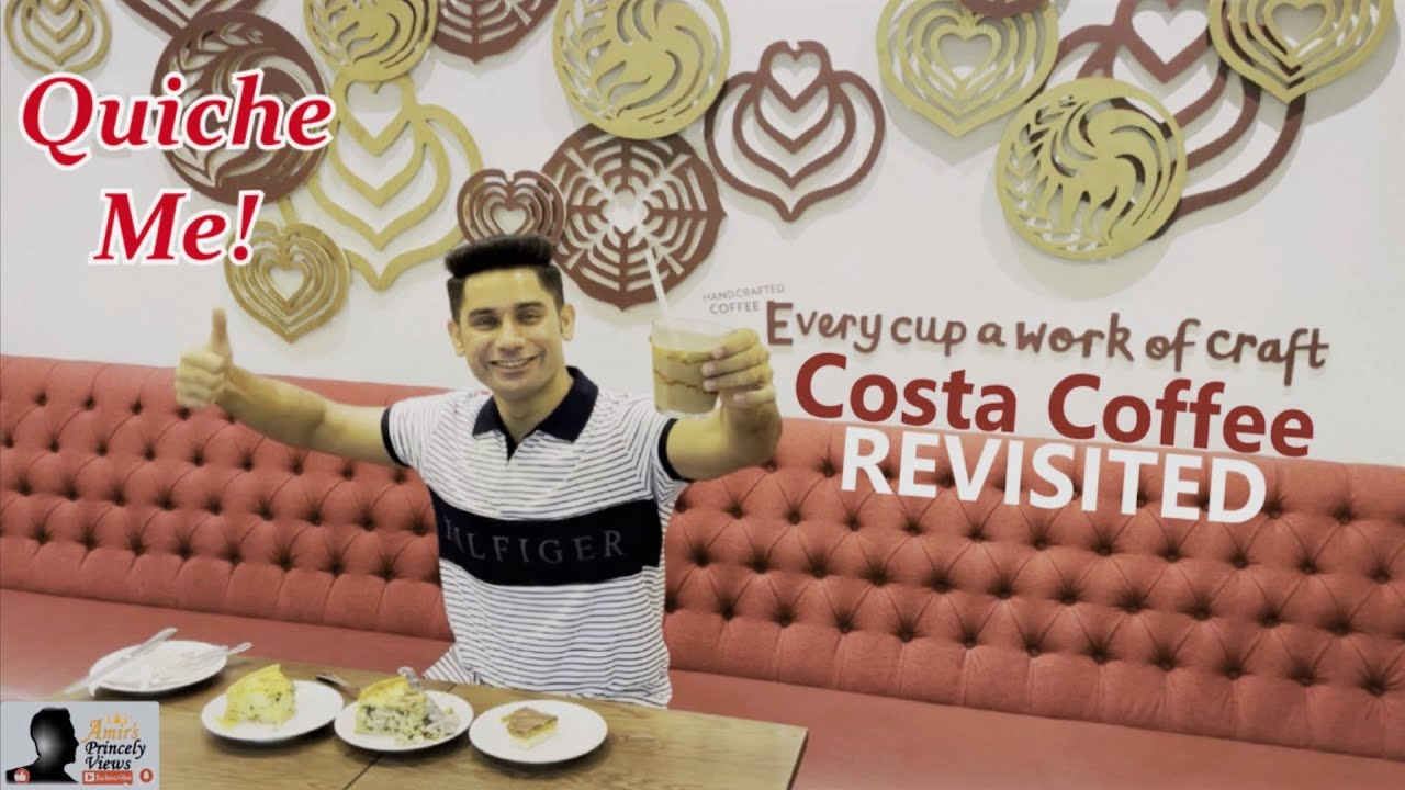 Costa Coffee Hearty Breakfast at Costa Shoreline in Dubai | Tasting Quiche for the 1st Time