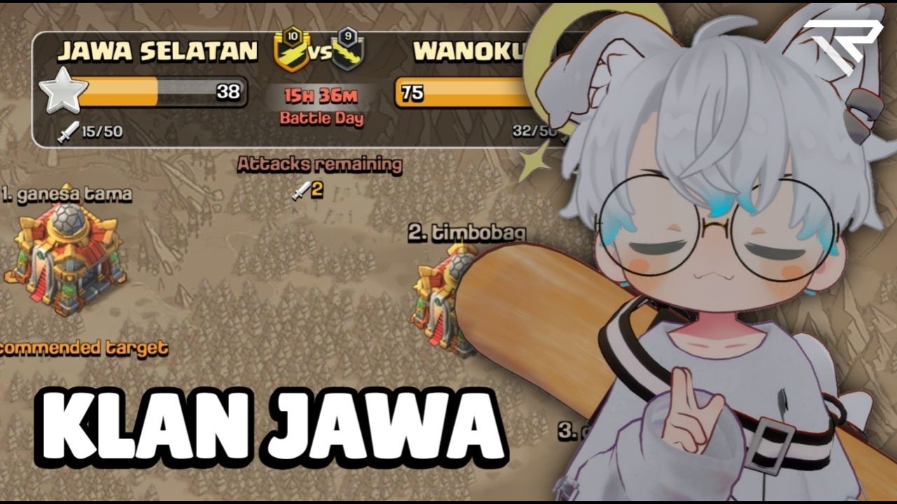 🔴【Clash of Clans】Mabar di Klan 