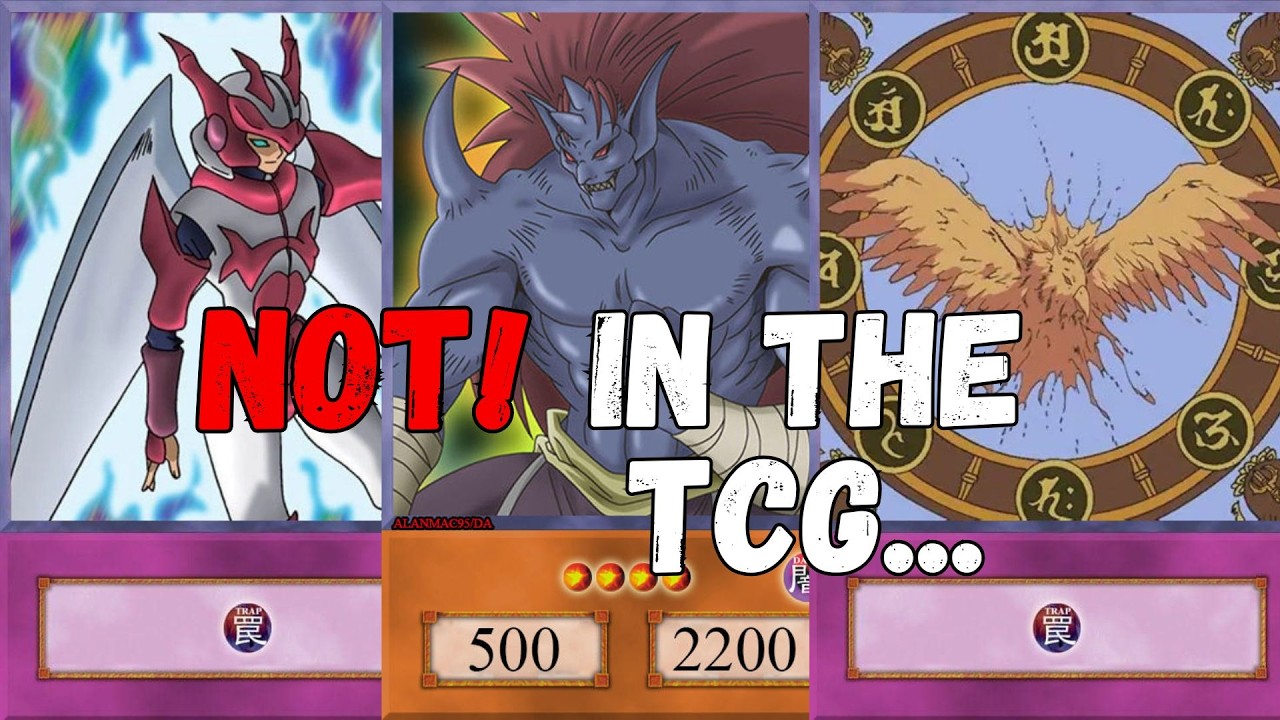 10 Waking the Dragons Cards NOT in the YuGiOh TCG!