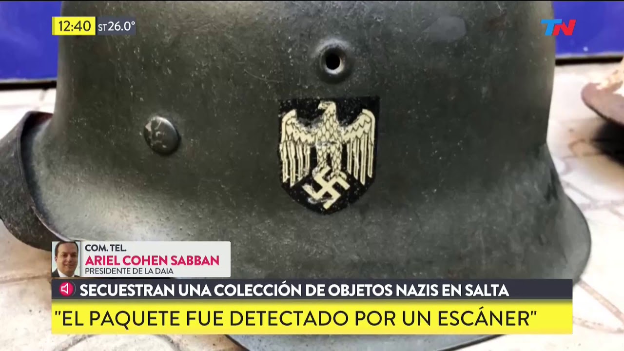 Aparece colección de objetos nazis en Salta
