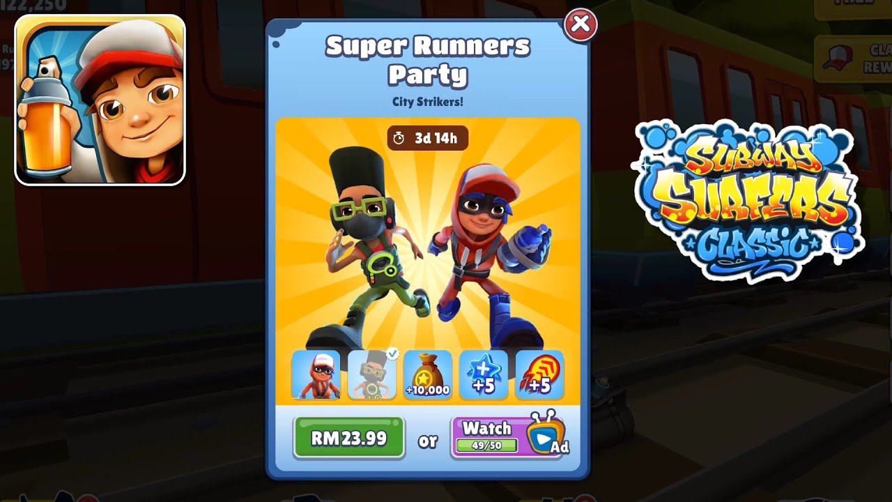 Subway Surfers Classic 2024 Super Runner Party