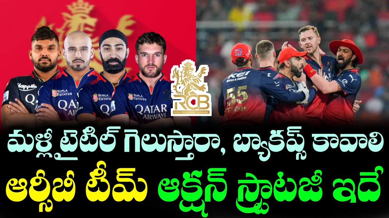 IPL 2026 Rcb team target players list