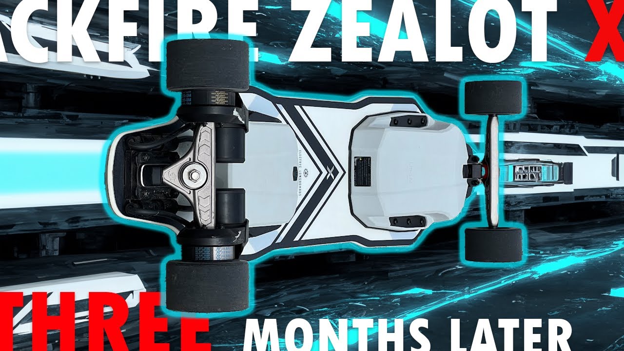90 Days Later - 3 Month Review - Zealot X Backfire - 3x Electric Skateboard Giveaway. 