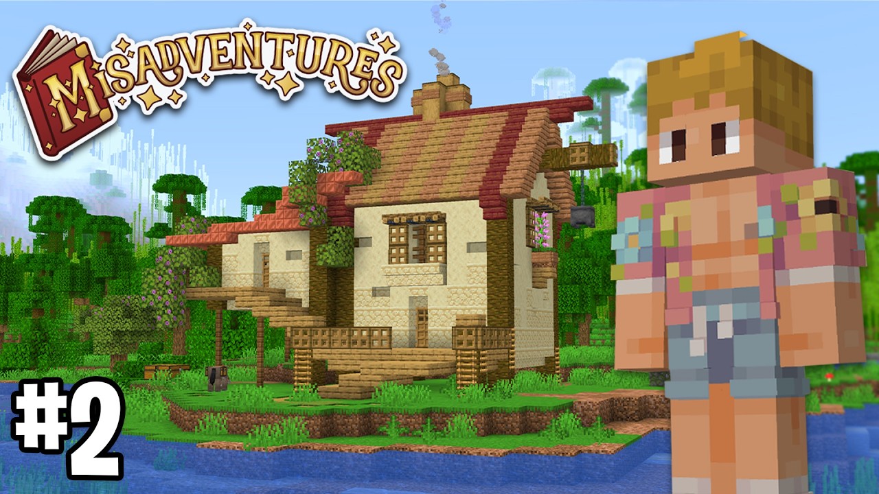 I BOUGHT A PARADISE ISLAND!! | Minecraft Misadventures SMP | #2