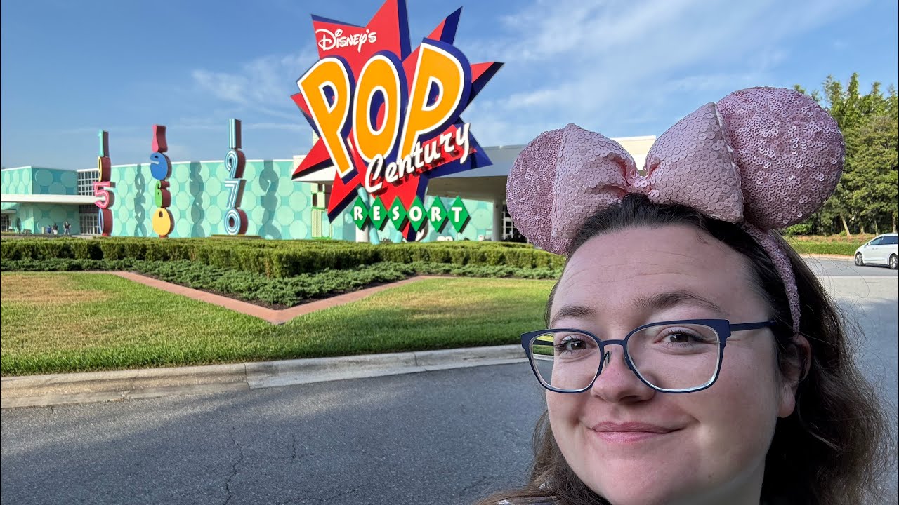 Остановитесь в нашем ПЕРВОМ отеле Disney World Resort! - ПОЛНЫЙ ТУР по Pop Century Resort