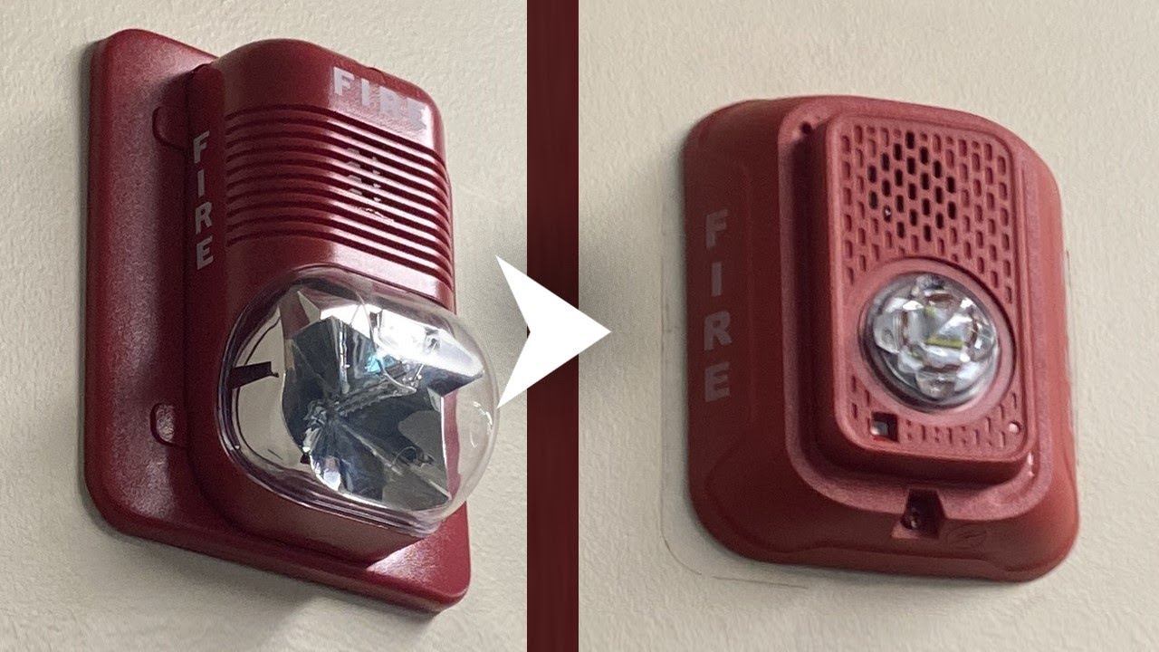 Installing LED L Series Fire Alarms