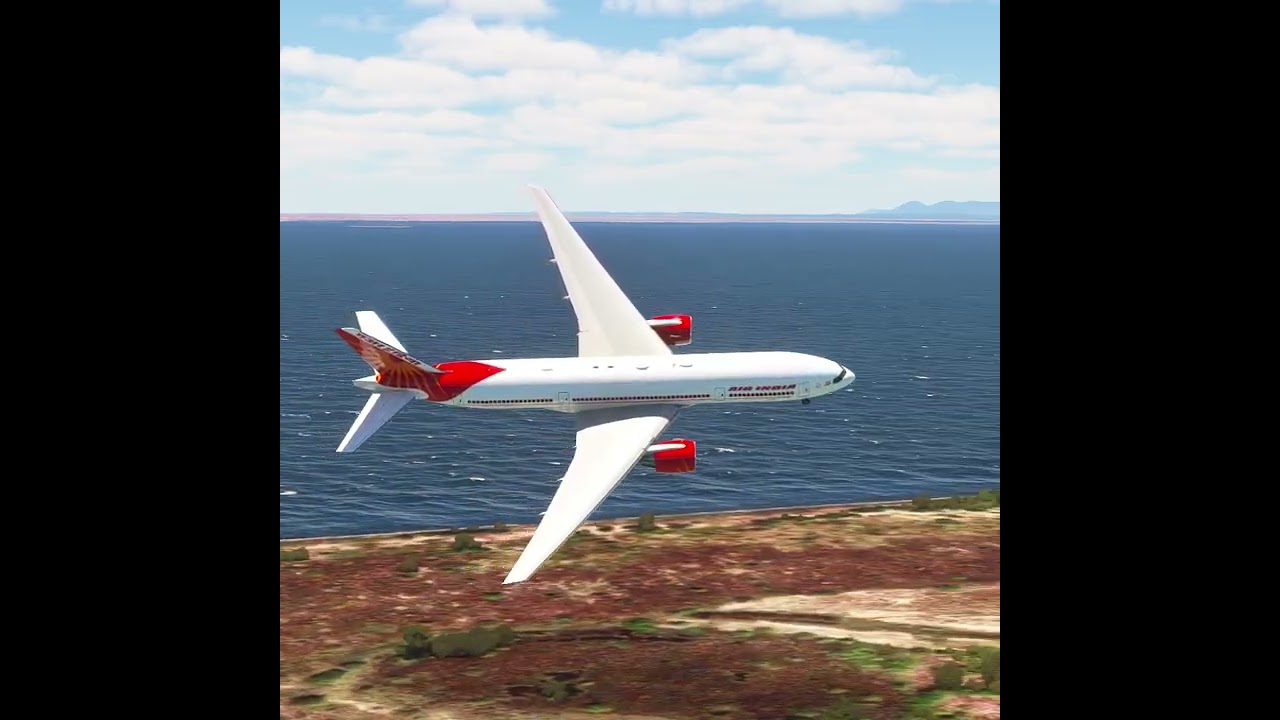 Airplane Emergency Landing at Airport Eps 552