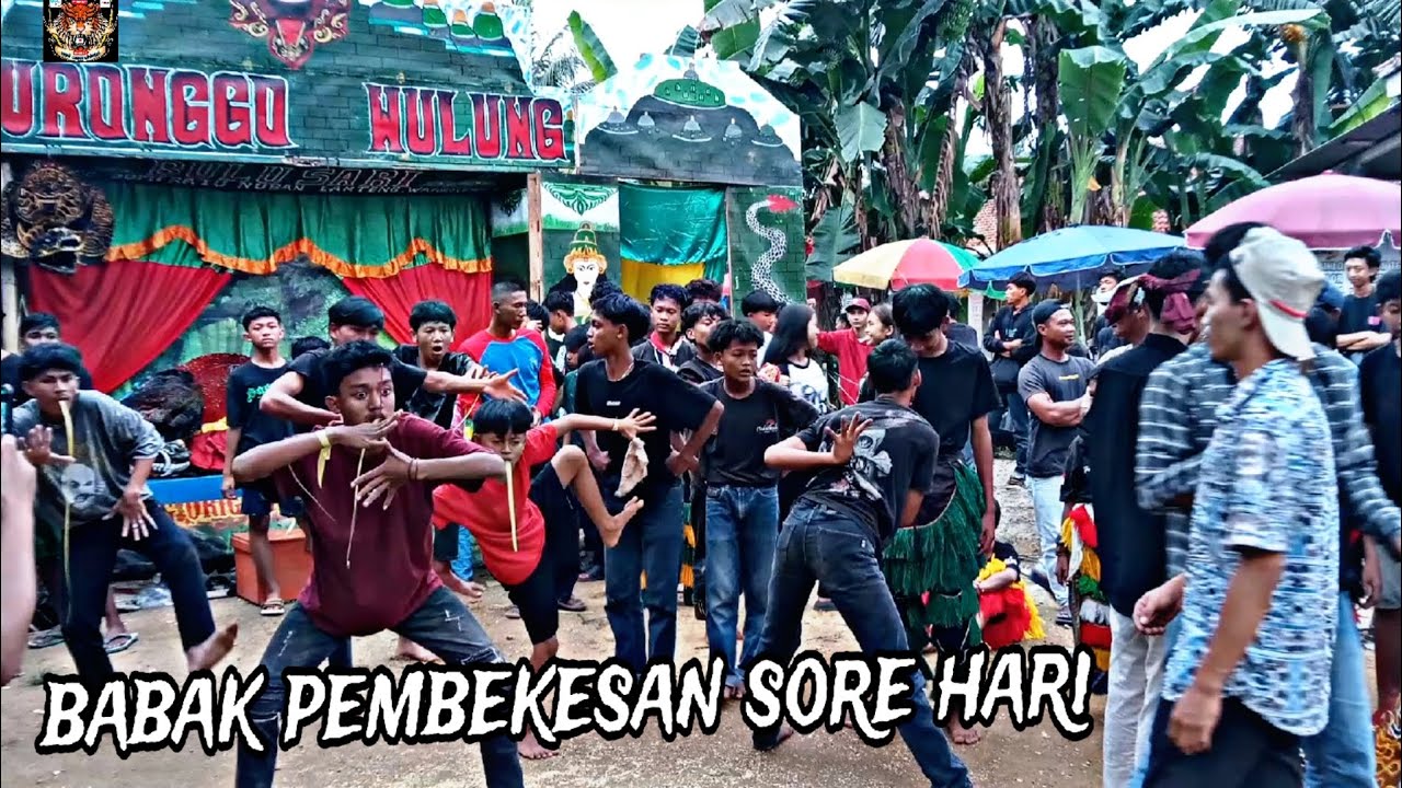 BABAK PEMBEKESAN SORE FULL MBEROT LEAK DI JARANAN TURONGGO WULUNG ORIGINAL BULUSARI LAMTENG