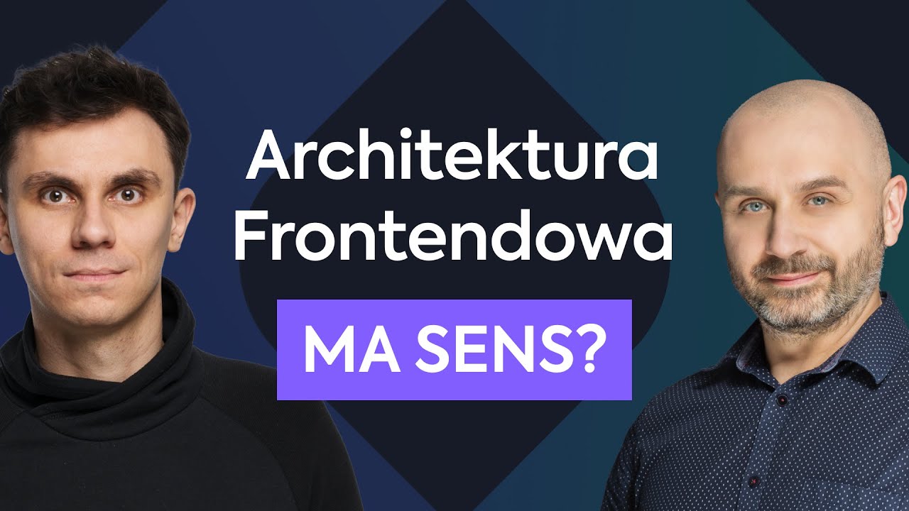 Czy można myśleć o architekturze frontendowej bez rozmawiania o potrzebach organizacji? Tomasz Ducin