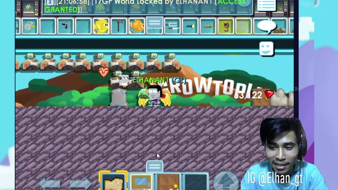 ROAD TO DR TITTLE DALAM WAKTU 20 MENIT  #rgt #growtopia #elhangt