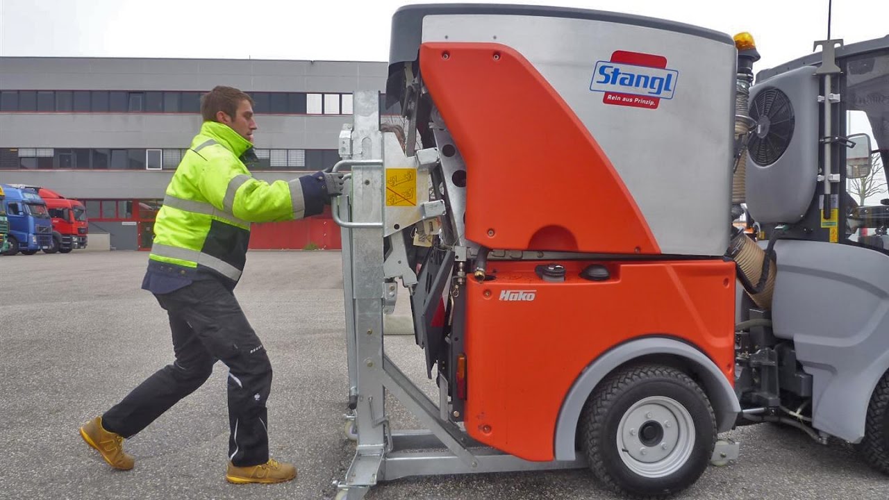 Schnell-Umrüstung Hako Citymaster 600 - Stangl