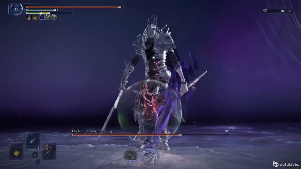 Heolster fight with good semi cheated relics lol