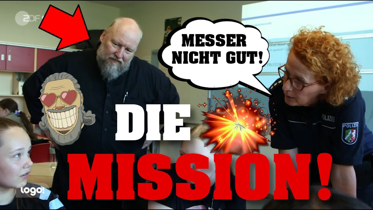VERZWEIFELTER Anti-Messer-Einsatz in GESAMTSCHULE! 💥⚡️ #PolitSatire