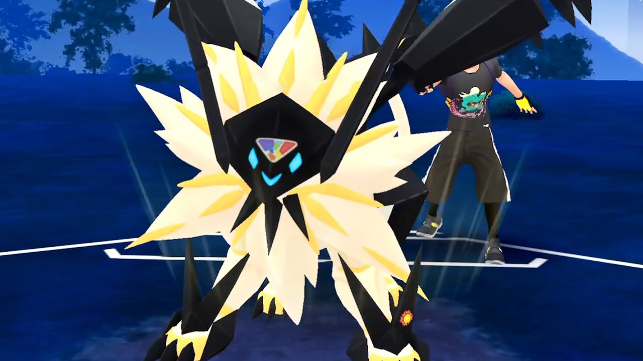 Mit Rayquaza endlich gegen Necrozma gekämpft!