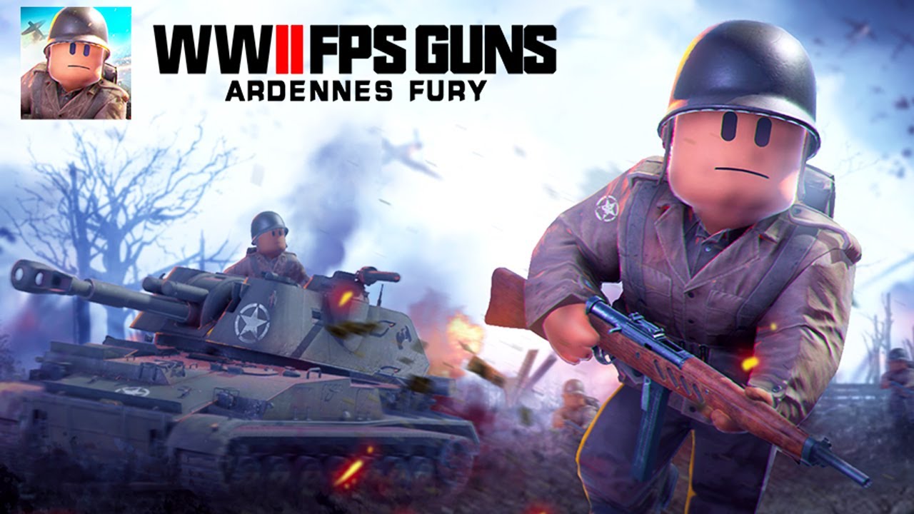 Ardennes Fury : WW2 FPS Guns