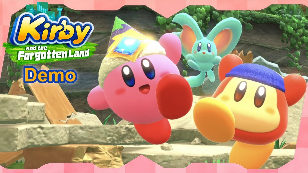 Kirby and the Forgotten Land for Switch ᴴᴰ Full Demo (2-Player)