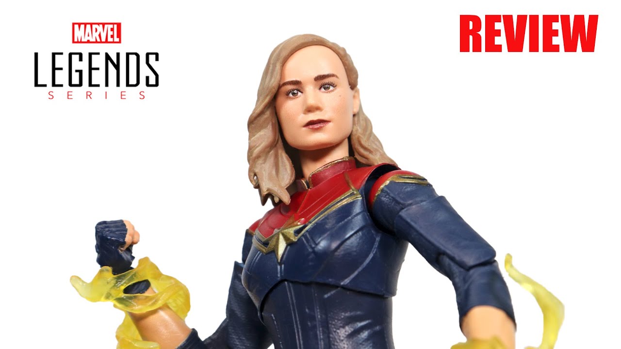 Marvel Legends CAPTAIN MARVEL The Marvels Action Figure REVIEW!