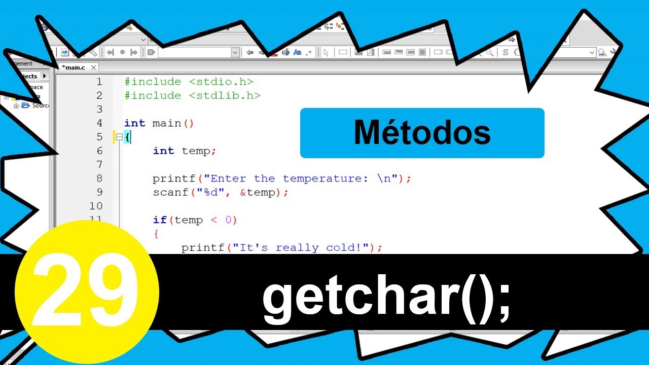 Tutorial C #29 - getchar
