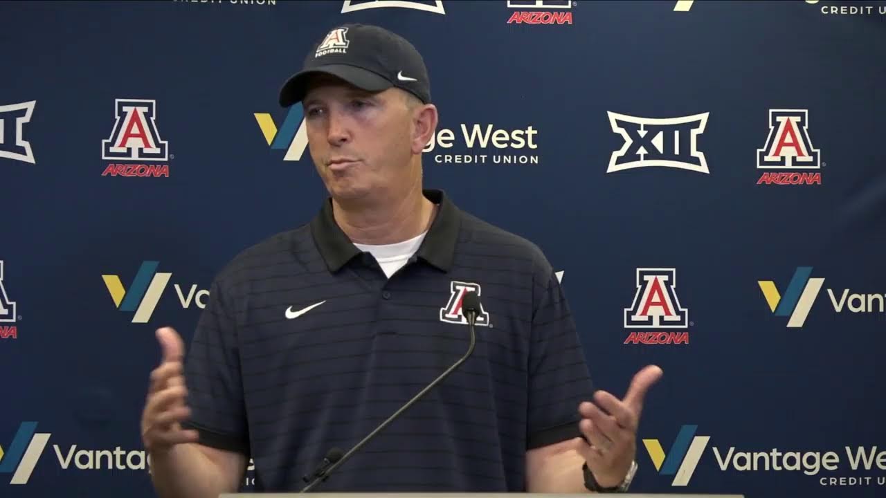 Arizona Football Press Conference