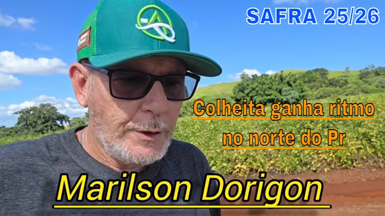 Colheita de soja ganha ritmo no norte do Paraná, ainda estou na duvida de quando fazer a dessecação.