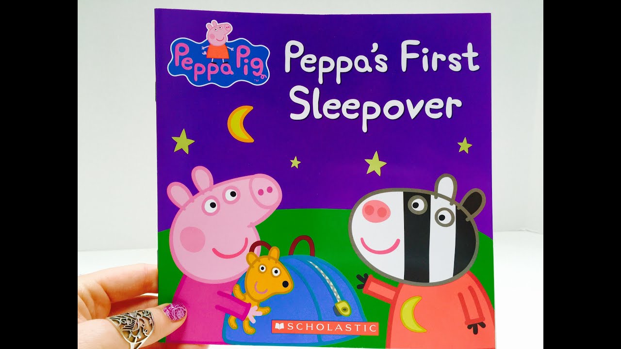 Peppa Pig's First Sleepover Read-A-Long Story Book