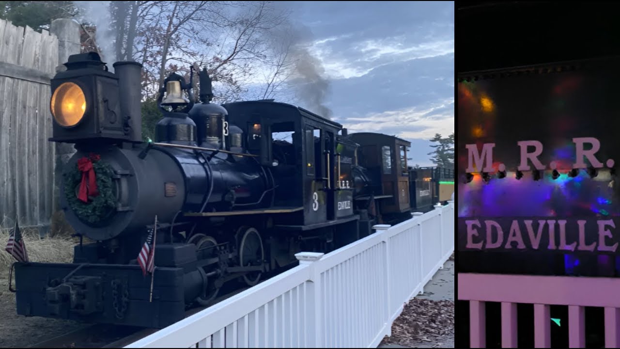 Edaville Railroad's 2024 New Years Eve Doubleheader [HD]