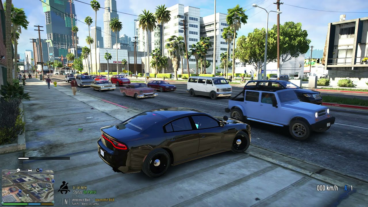 LSPD undercover downtown patrol. (Playing as a cop). (Real Life Mod) lspdfr 0.4.9 #47 🔵NVE🔵
