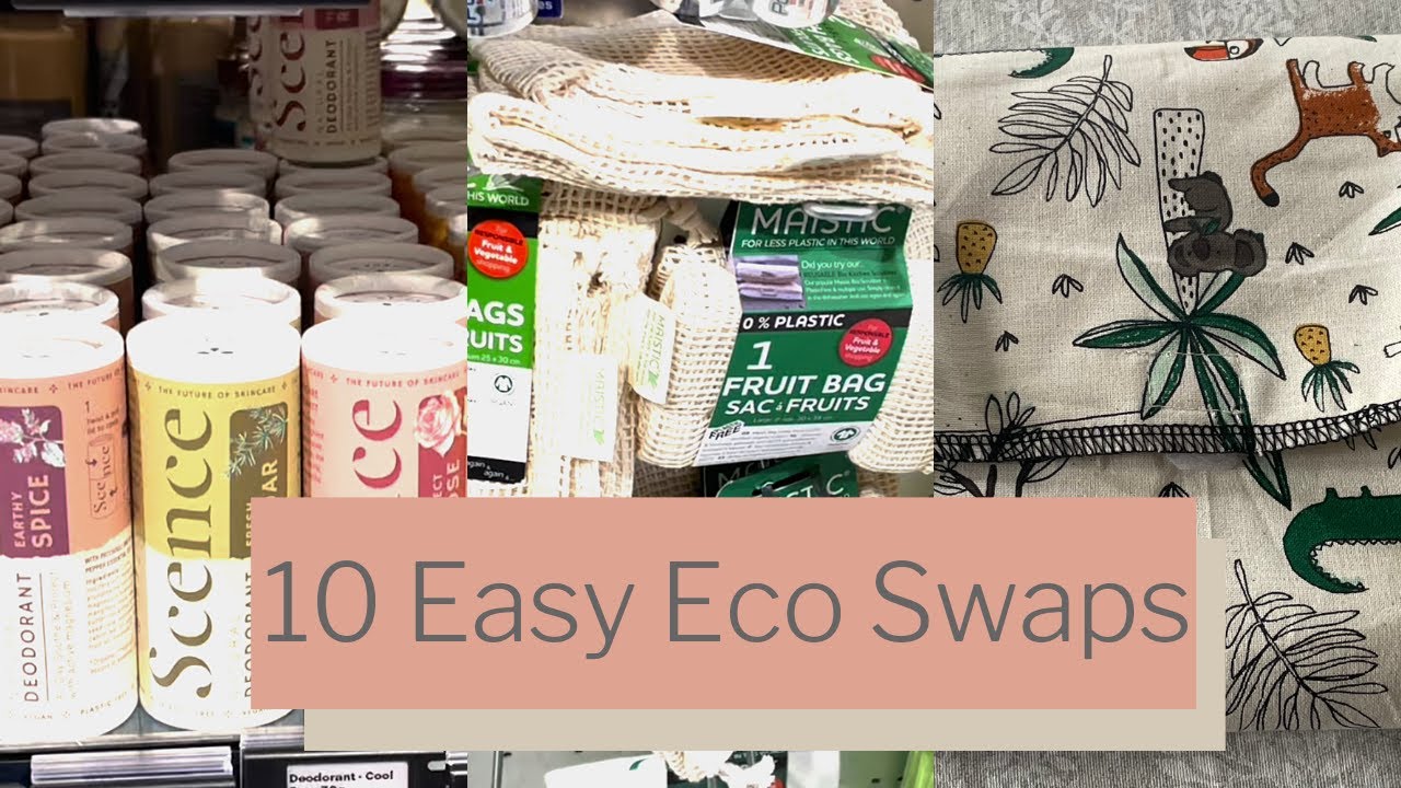 10 EASY ECO SWAPS / Kitchen & bathroom