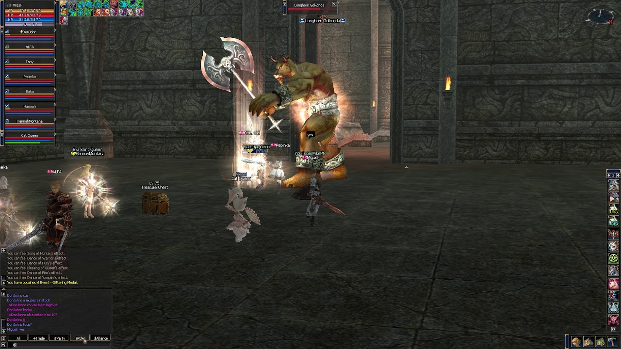 L2 Obligames C4 15x Longhorn Golkonda (SubClass RaidBoss)