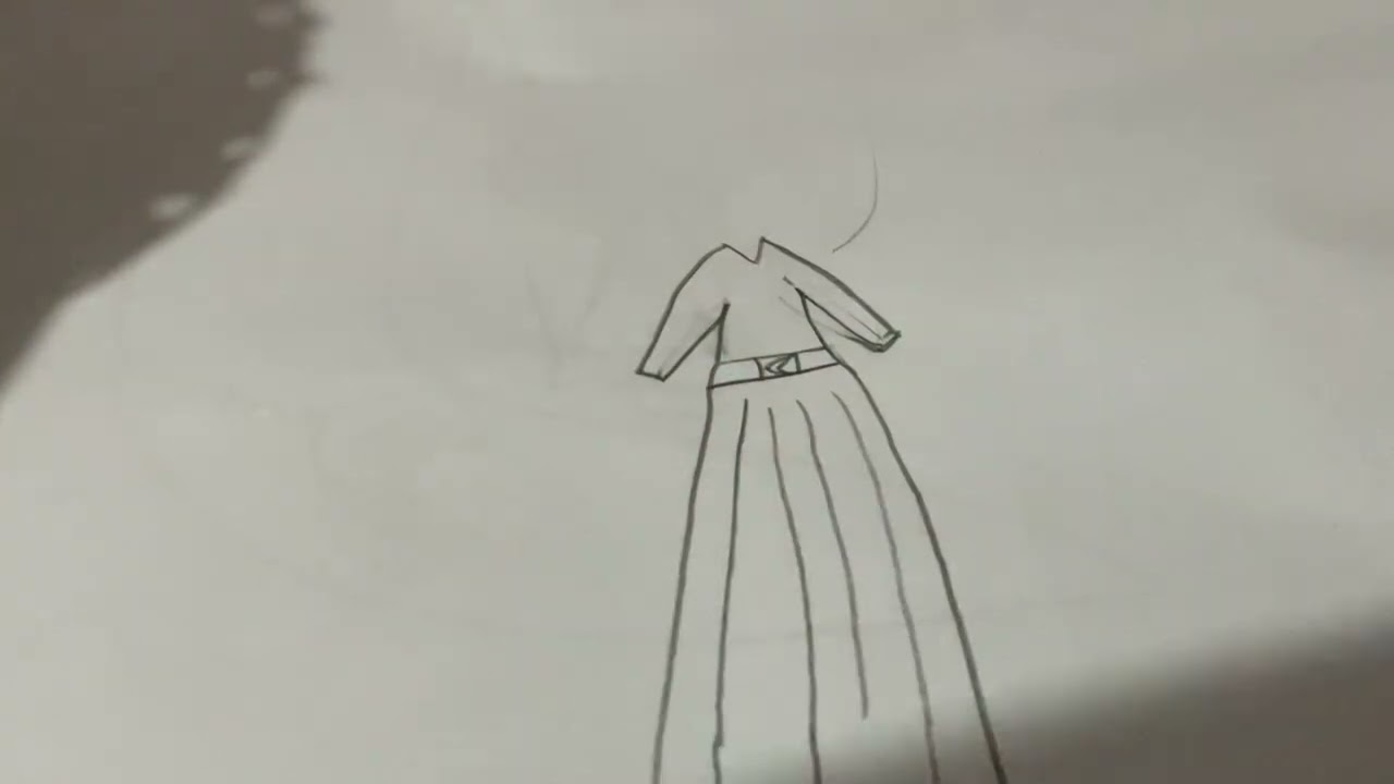 ‏ رسم أزياء