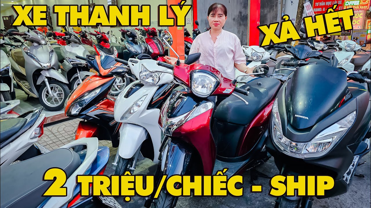 THANH LÝ XE CŨ SH MODE PCX FUTURE VISION AB XE ĐI LÀM SỐC 2 TRIỆU SHIP SHOP XE MÁY 247