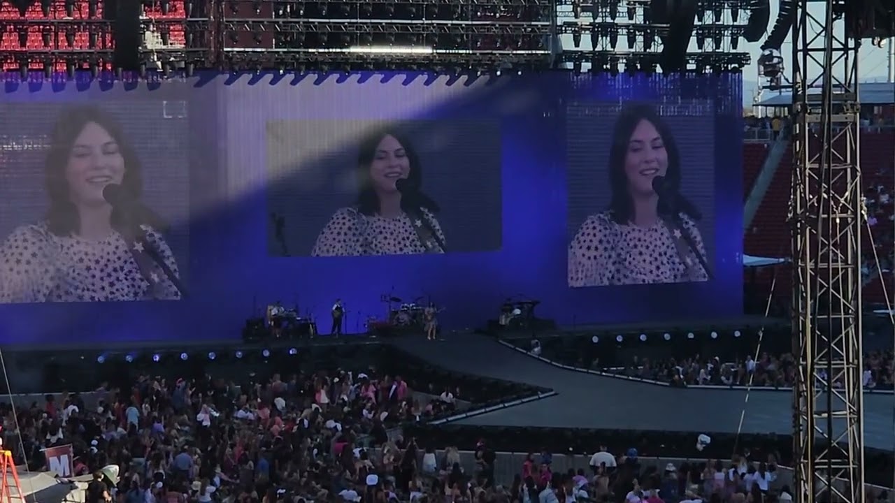 Gracie Abrams The Eras Tour at Levi's Stadium, Santa Clara, Ca Saturday July 29, 2023