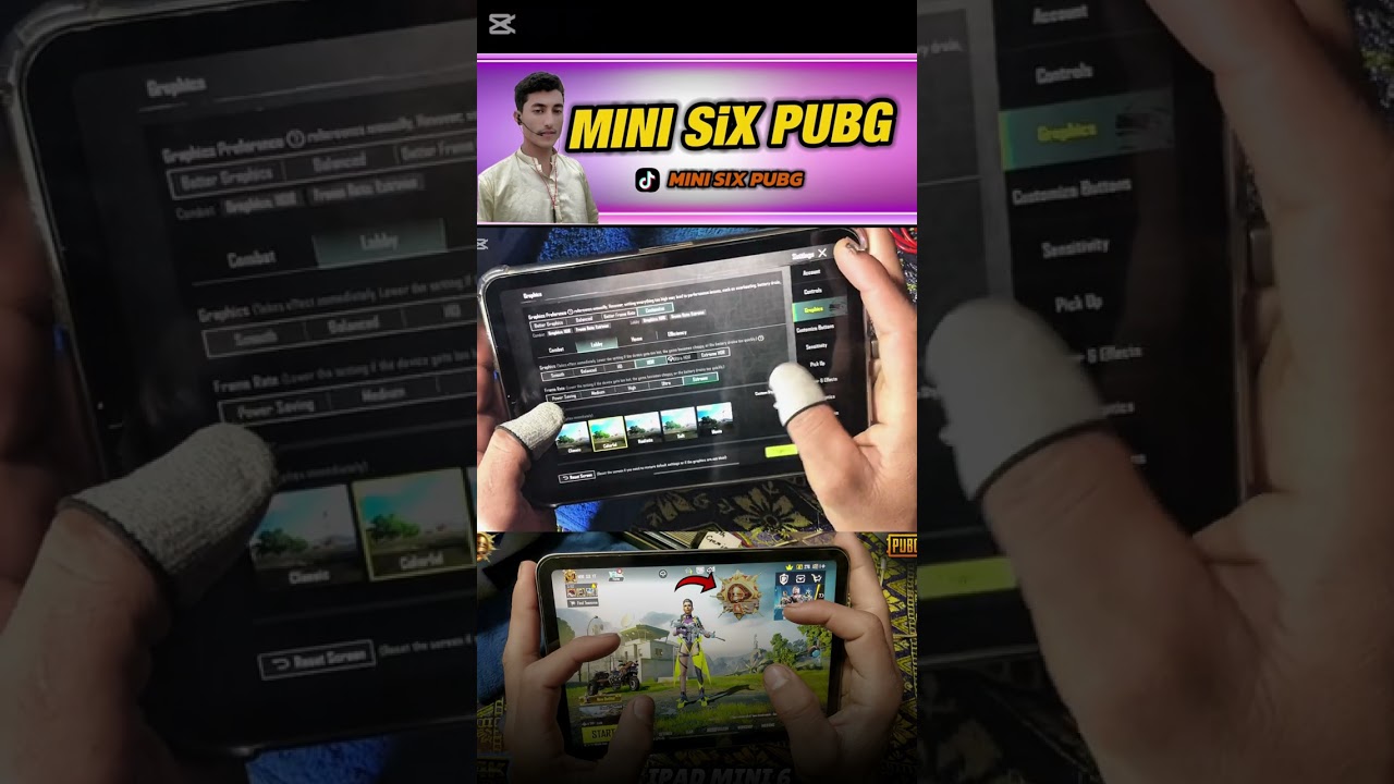 iPad mini 6 PUBG graphics test in 2025 😍 #shorts