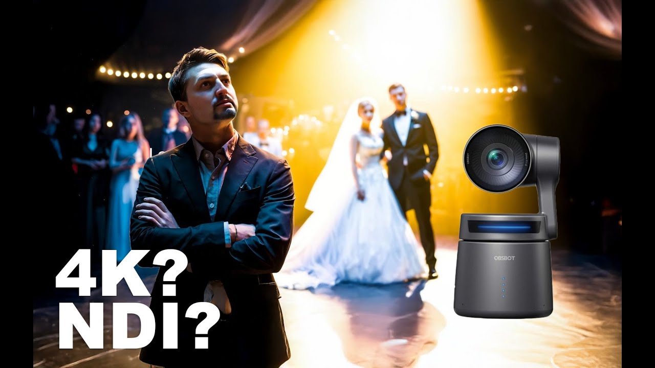 Обзор OBSBOT Tail Air 4K для свадеб | NDI, дистанционное управление и многое другое!