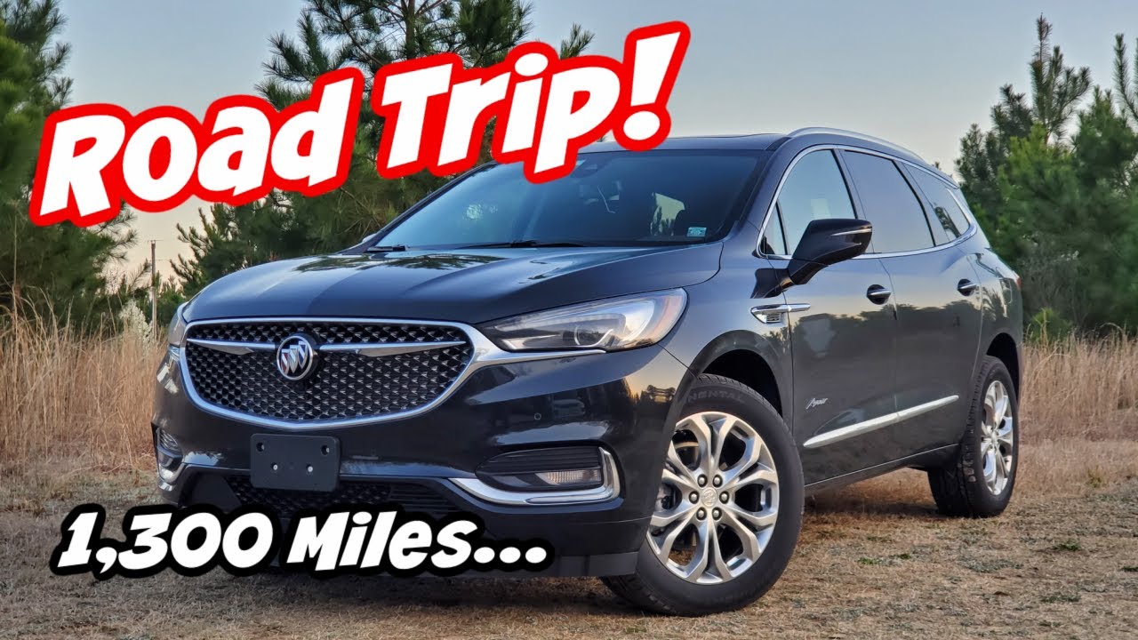 1,300 Mile Road trip in the 2021 Buick Enclave Avenir!