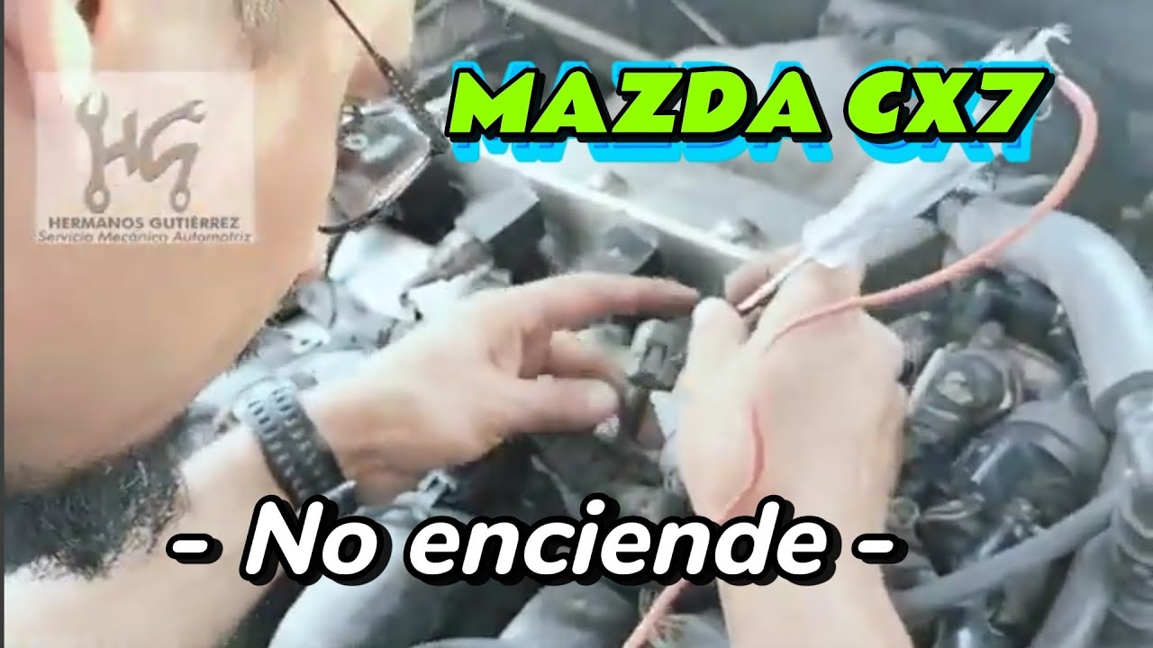 MAZDA CX7 2008 2.3T NO ENCIENDE