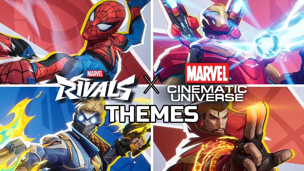 Marvel Rivals MVP Animations with MCU Themes (Season 1)